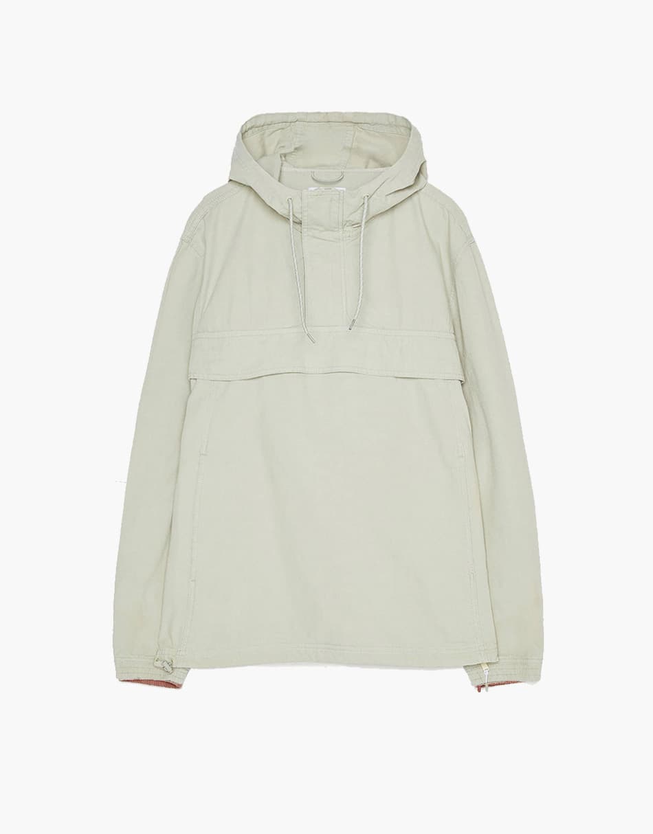 Beige anorak